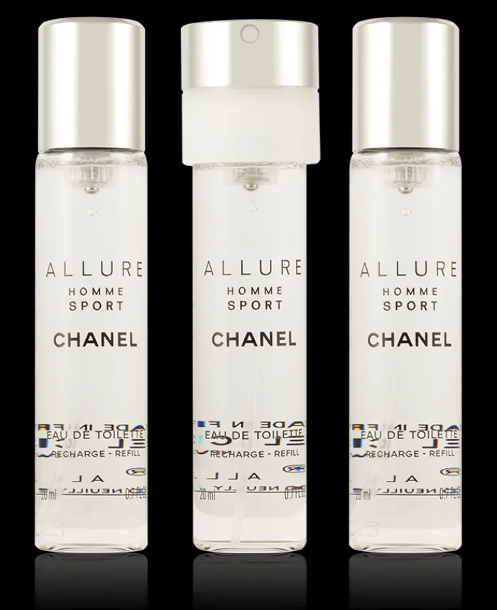 Chanel Allure Homme Sport Nachfüllung Eau de Toilette 3 x 20 ml