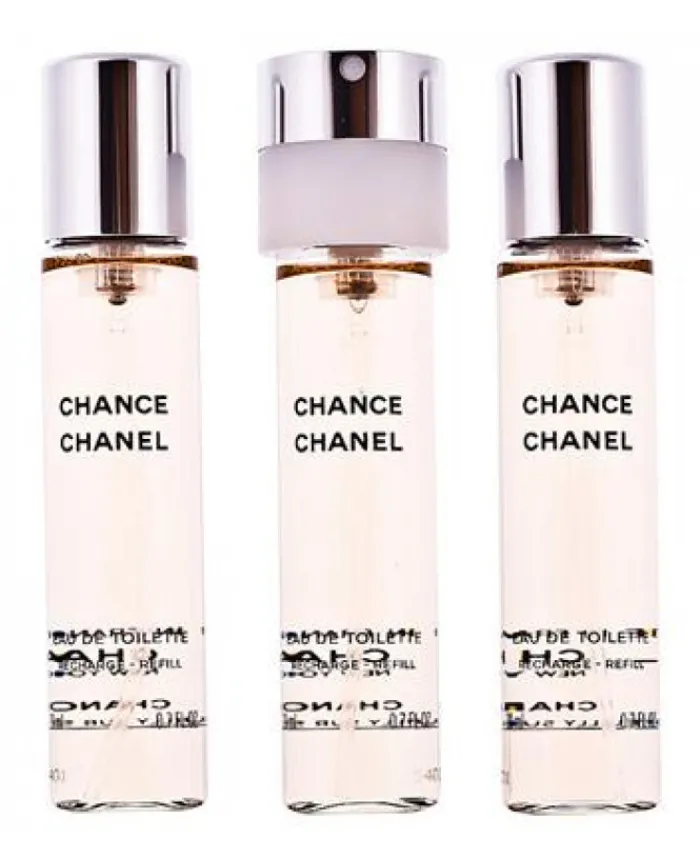 Chanel Chance Eau de Toilette 3 x 20 ml Nachfüllungen