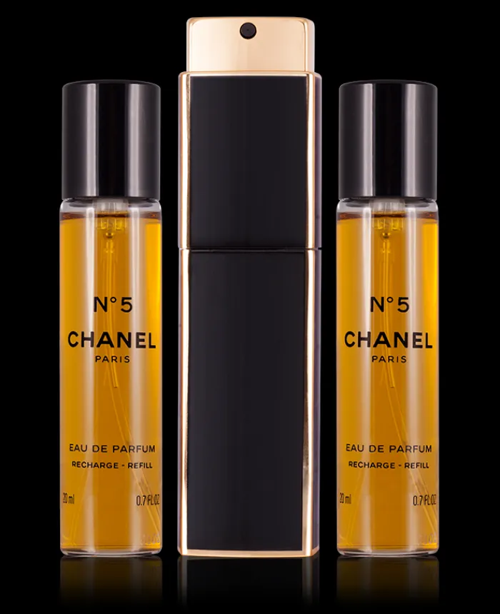 Chanel No. 5 Eau de Parfum Taschenspray (nachfüllbar) 3 x 20 ml