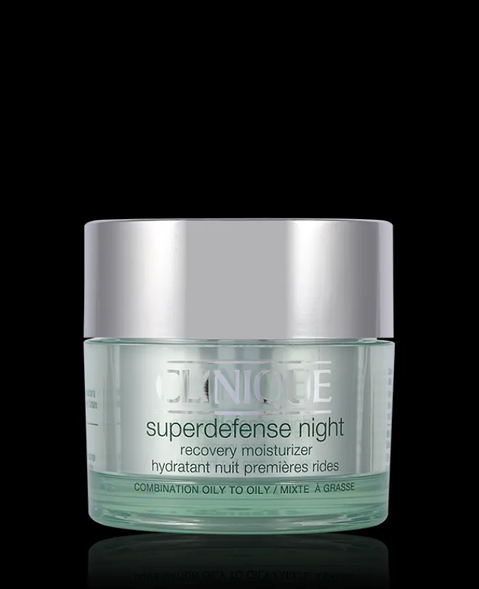 Clinique Superdefense Night Recovery Moisturizer für Mischhaut 50 ml