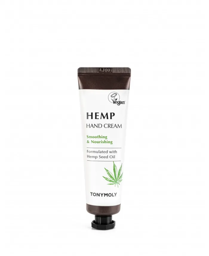 TONYMOLY HEMP beruhigende Creme für die Hände mit Hanföl 30 ml